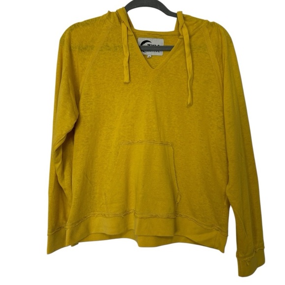 Zyia Active Mustard Hoodie with Front Pocket - Picture 1 of 7